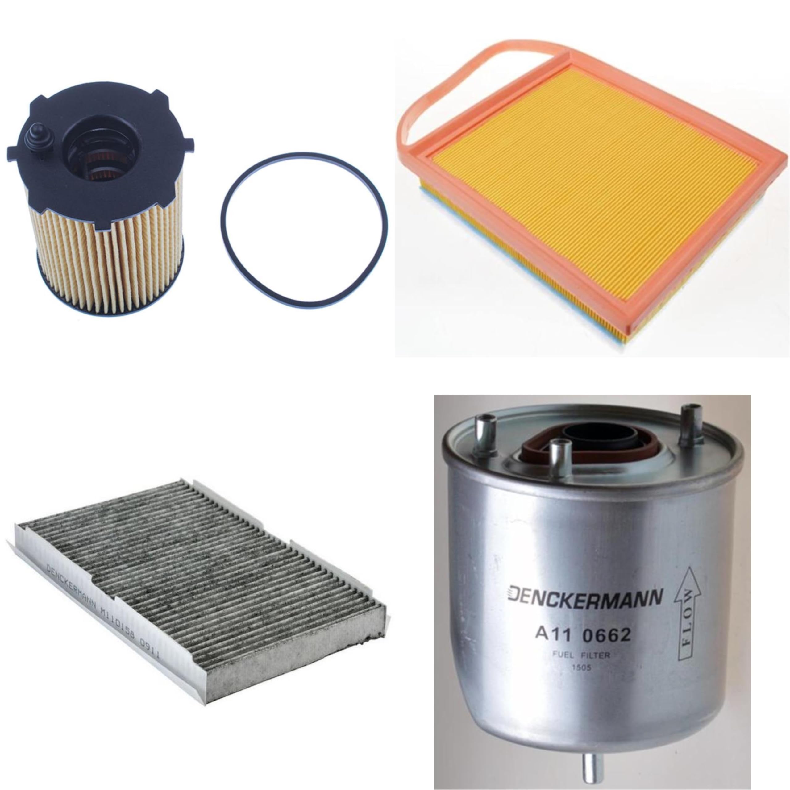 Pacchetto di ispezione pacchetto di manutenzione filtro filtro olio filtro aria filtro abitacolo filtro carbone attivo, filtro carburante