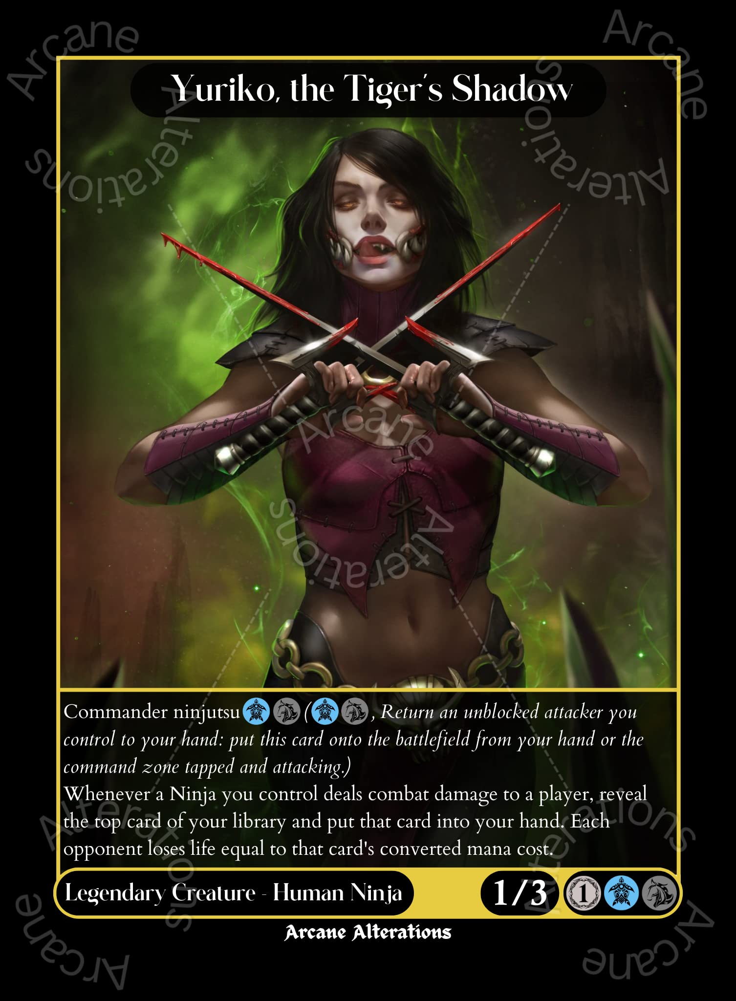 Amazon.com: Yuriko, The Tiger's Shadow Mileena Mortal Kombat Crossover  Single