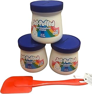 10 Dessert Dip Recipes for Easy Party Sweet Treats 95 Puffed Jet Puffed Marshmallow Crème bundle of 3 with Spatula