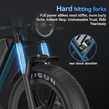 Electric Bike 20 Electric Bike for Adults with 2000W Dual Motor with Unlockable Rage Mode, 48V 34Ah Removable Dual Batteries E Dirt Bike, 31MPH 120 Miles Long Range,Commute Offroad ebike UL Certified