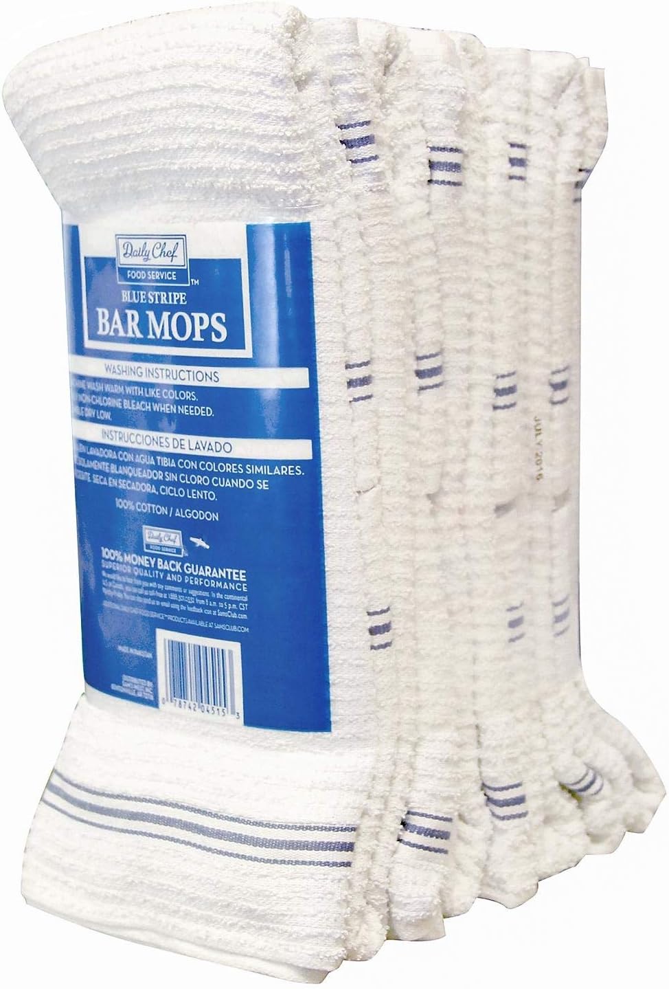 Daily Chef Bar Mops - 16" x 19" - 24 Count (2 Pack)