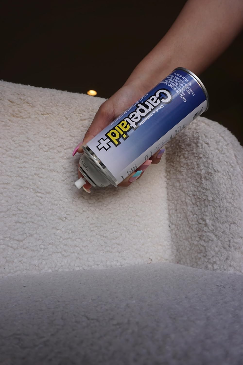 Professional Carpet Spot & Stain Remover – Removes Pet Stains, Coffee, Grease, Ink, & More – pH-Balanced Formula – 14 oz Can (3)