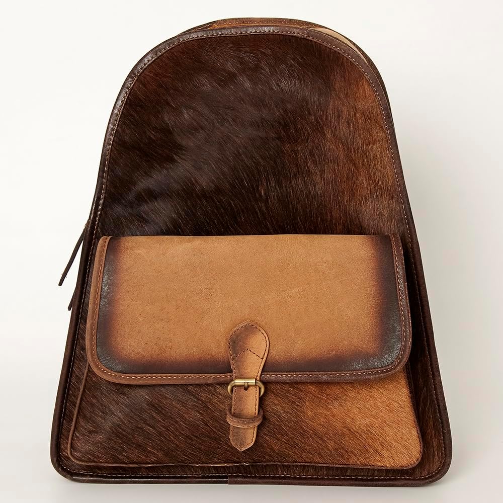American Darling Backpack Hair on Genuine Leather Western Women Bag | for Laptop School Purse Travel