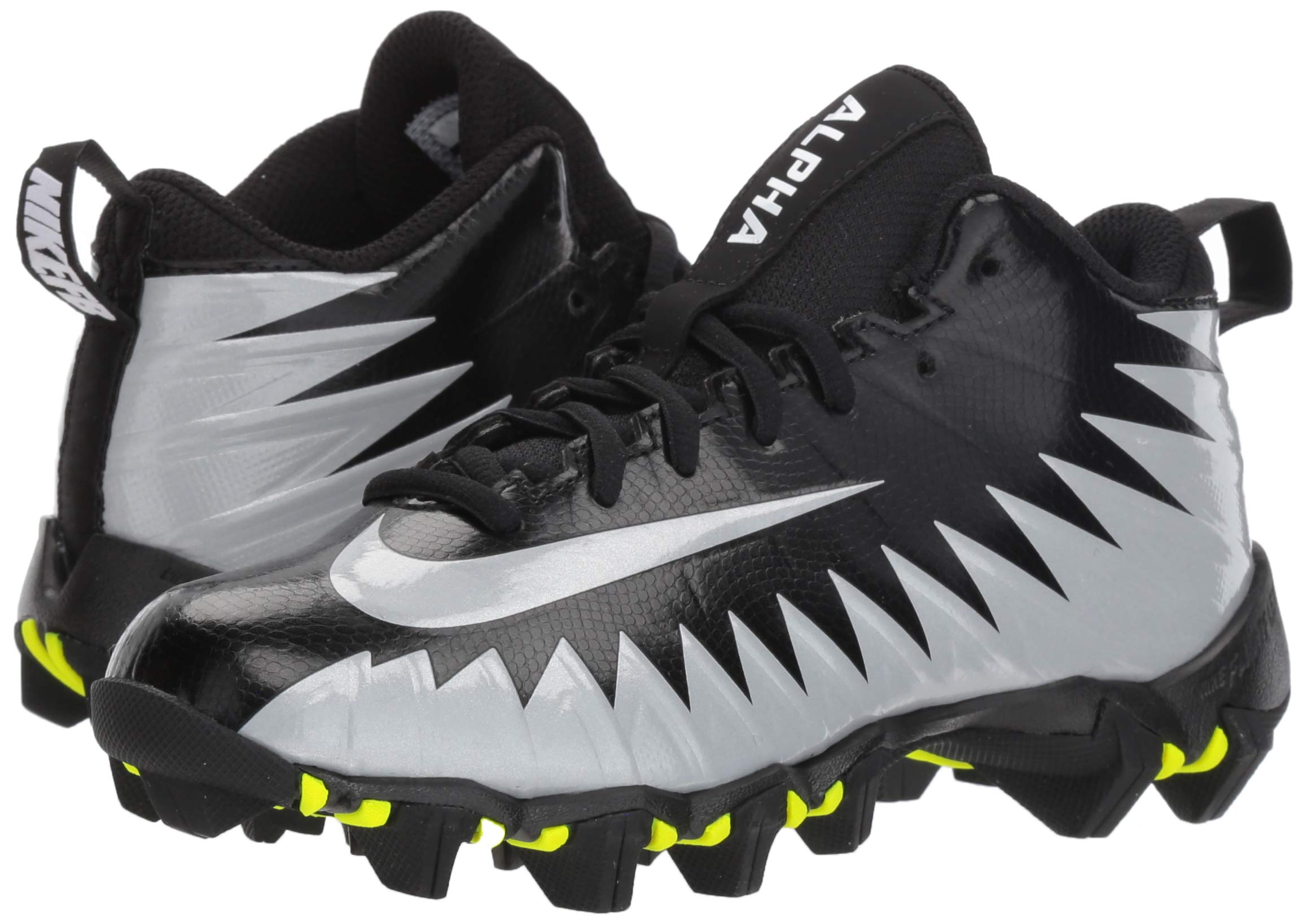 Nike Boys Alpha Menace Shark Bg Football Cleat Wide Black