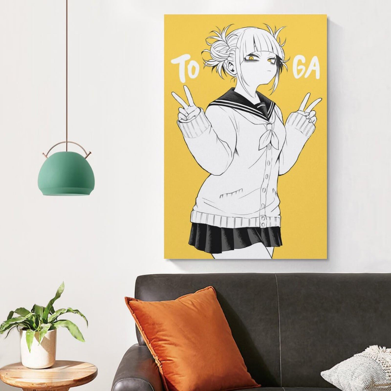 Amazon.co.jp: ヒロアカ トガヒミコ アートポスター 飾り絵 かわいい