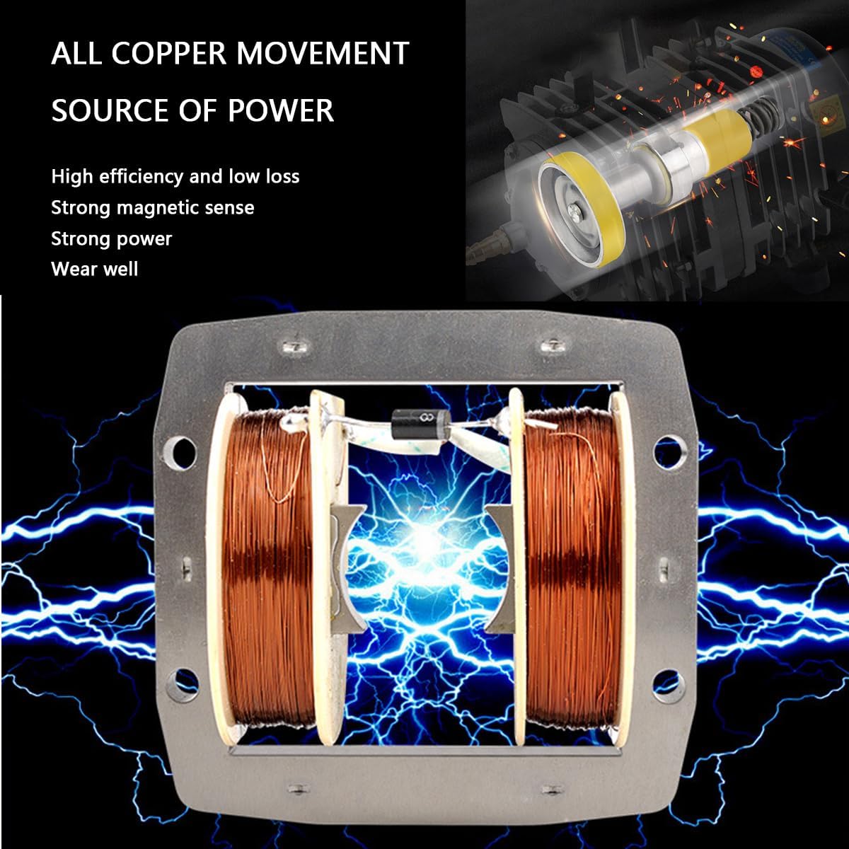 Commercial Air Pump 1250 GPH 8 Outlet 46W 70L/min for Aquarium and Hydroponic Systems