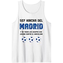 Madrid Regalo Aficionado Deporte Futbol Tank Top