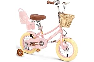 KORIMEFA Girls Bike for Toddlers