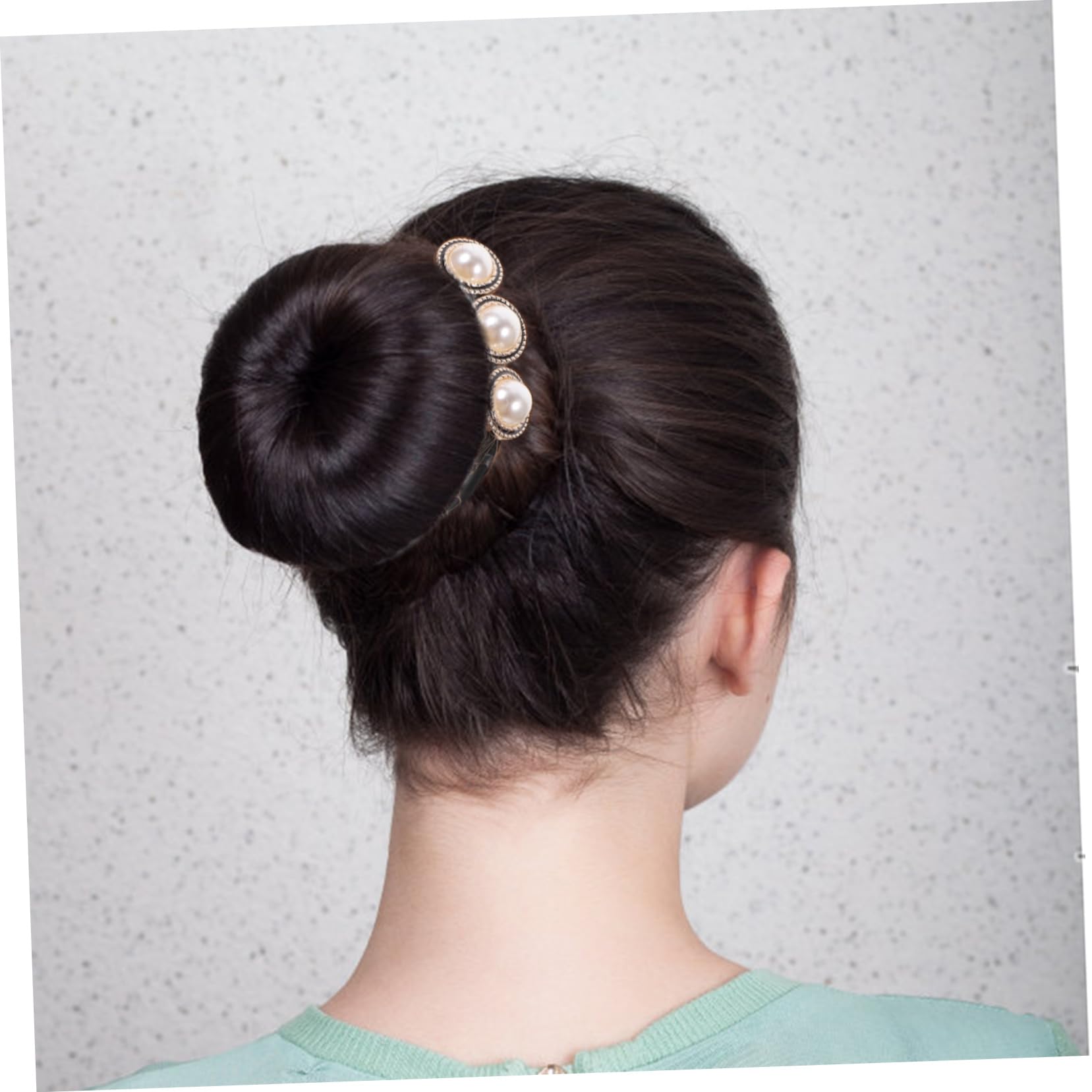 Beaupretty 12piezas Herramienta Para Hacer Moños Perlas Decorativas Accesorio Para Peinados Fáciles y Rápidos Para Mujeres y Niñas
