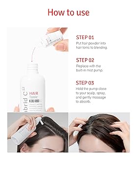 Amazon.com: Hair Scalp Tonic Professional- 12 hours Active