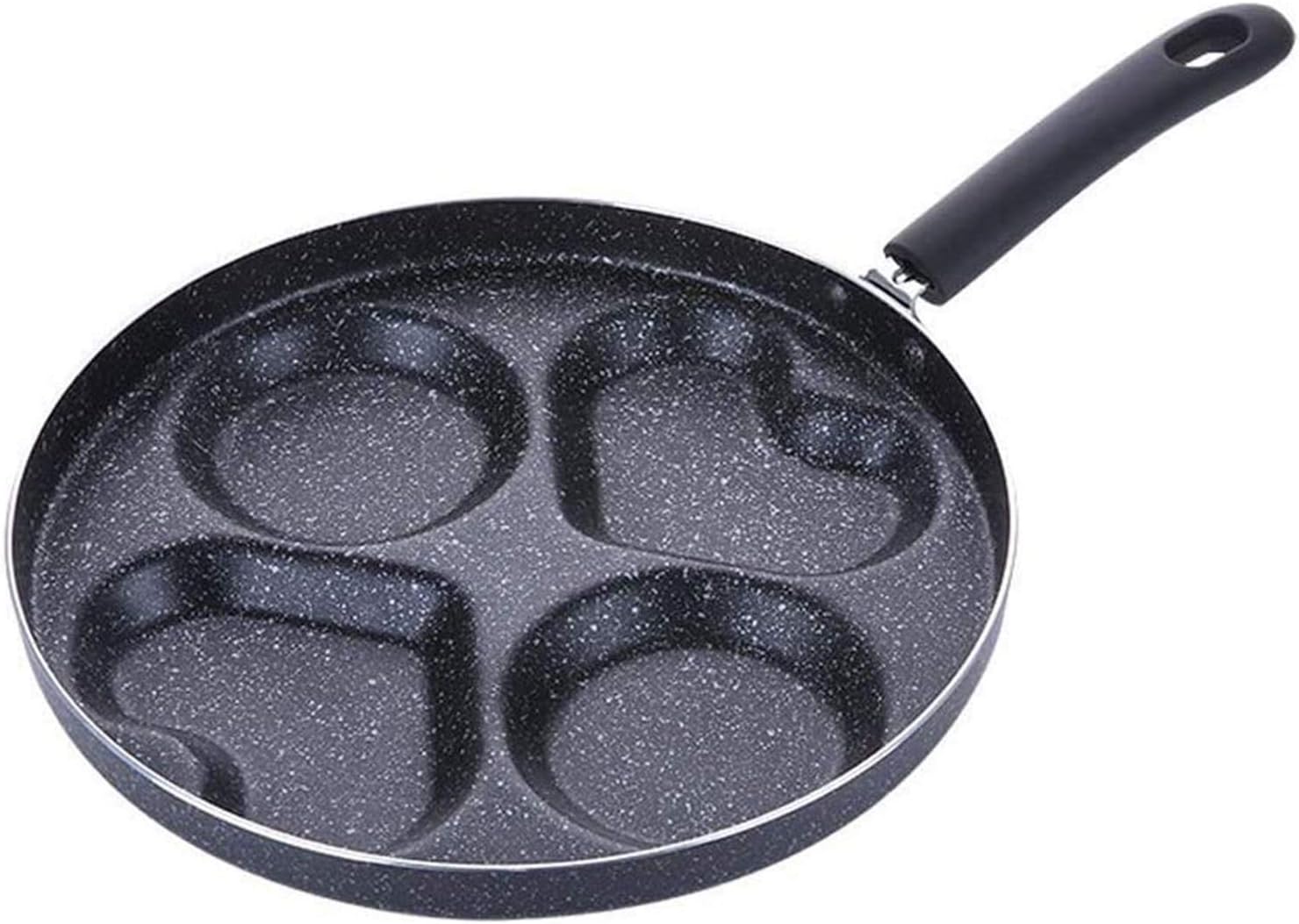 Frying Pan, Nonstick Coating Omelettes Pan, Stainless Steel Handle Cooking Pan, Induction Compatible, Oven Safe, Dishwasher Safe
