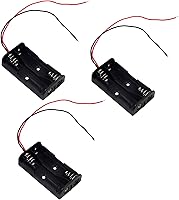 Vista 1 de Paquete de 3 2 soportes de batería AA con cables, 2 soportes de batería AA con cables