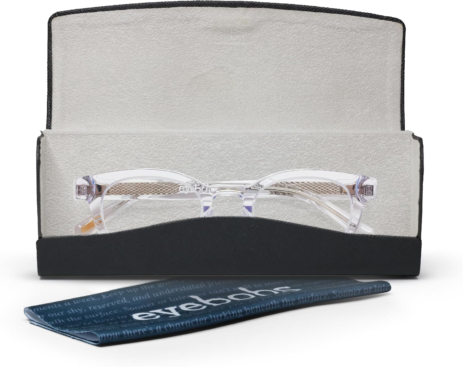 eyebobs - Waylaid | Premium Reading Glasses for Men and Women | Round Frame for Average Faces | Available in 0.0x - 4.0x - Image 6