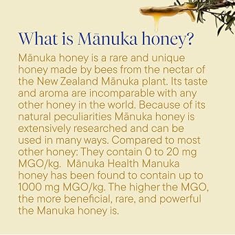 Manuka Health MGO 100+ Manuka Honey, 1 kg