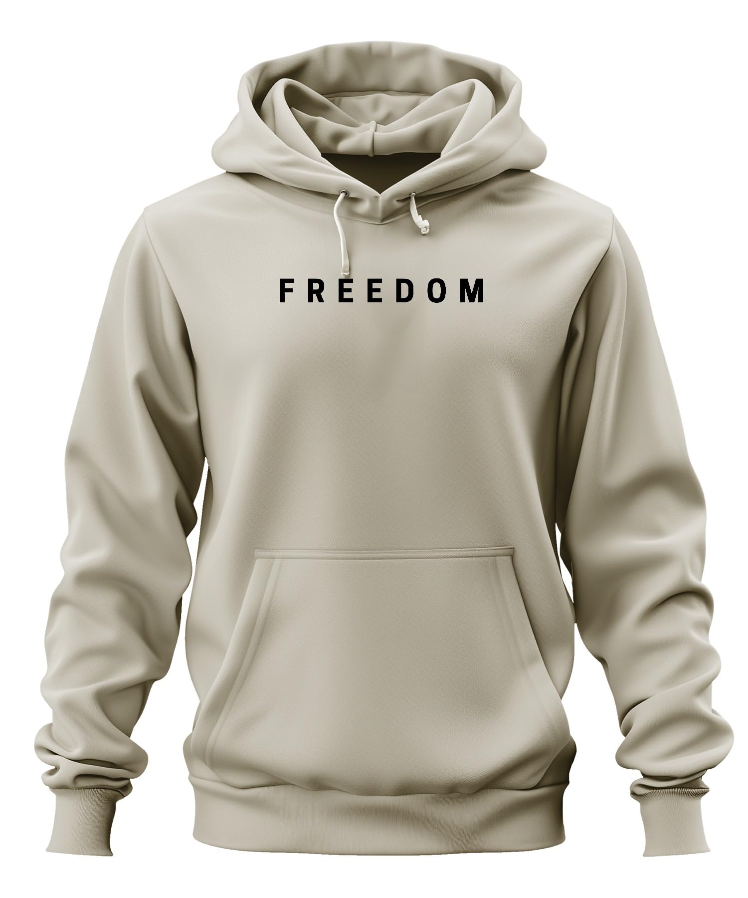 Printera Unisex Natural Freedom Charlie Kirk Rip Conservative Republican Turning Point Hoodie Hoodie, L