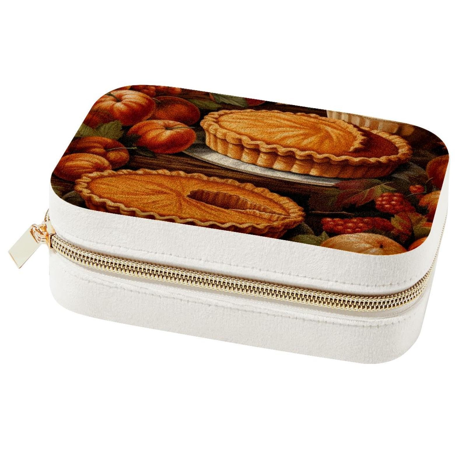 Boîtes de rangement pour femmes Citrouille Pie D idée cadeau Thanksgiving