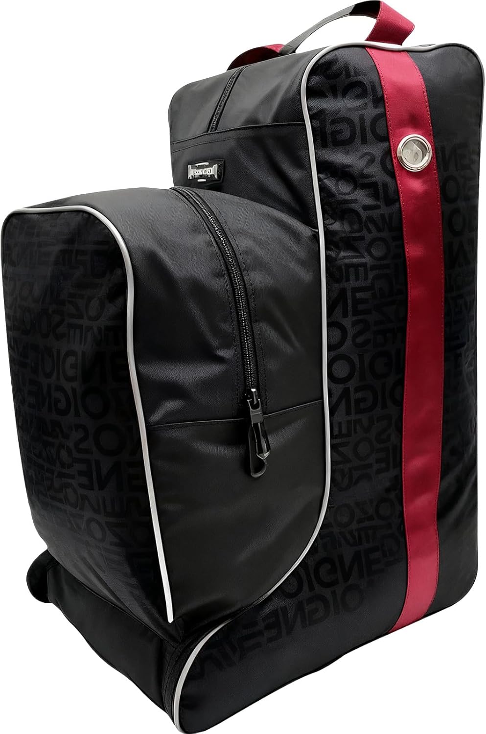 Tall Boot Bags for Cowboy Boots, Equestrian helmet Boot Bag for Storing Helmet, Horse Whip Glove Accessories, Boot Storage Bag Black