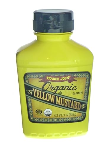 Trader Joe's Mostaza amarilla orgánica, 9 onzas
