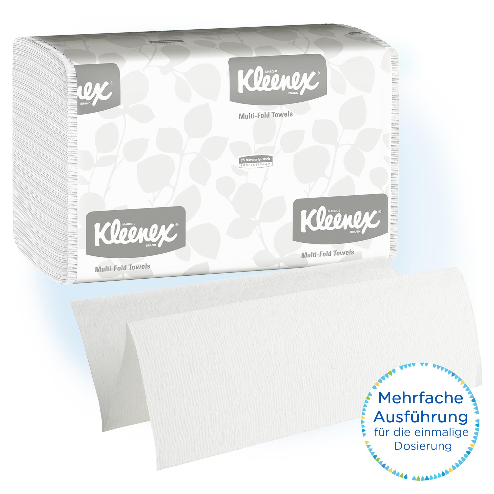 KLEENEX Handtücher 1890 Papierhandtücher Papiertücher (insges. 2.400) 16 x 150 Tüchers