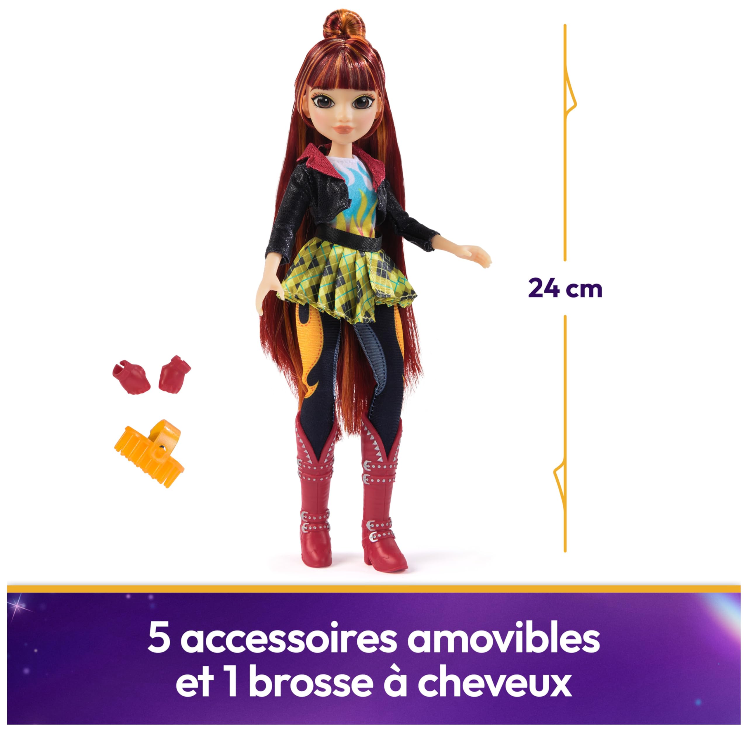 Visiter la boutique Unicorn Academy Unicorn Academy - L'Ecole des Licornes - Poupée Mannequin Valentina 24 Cm - Poupée Figurine À Collectionner - Jouets Inspirés De La Série L'Ecole des Licornes - Jouet Enfant 4 Ans et + in use