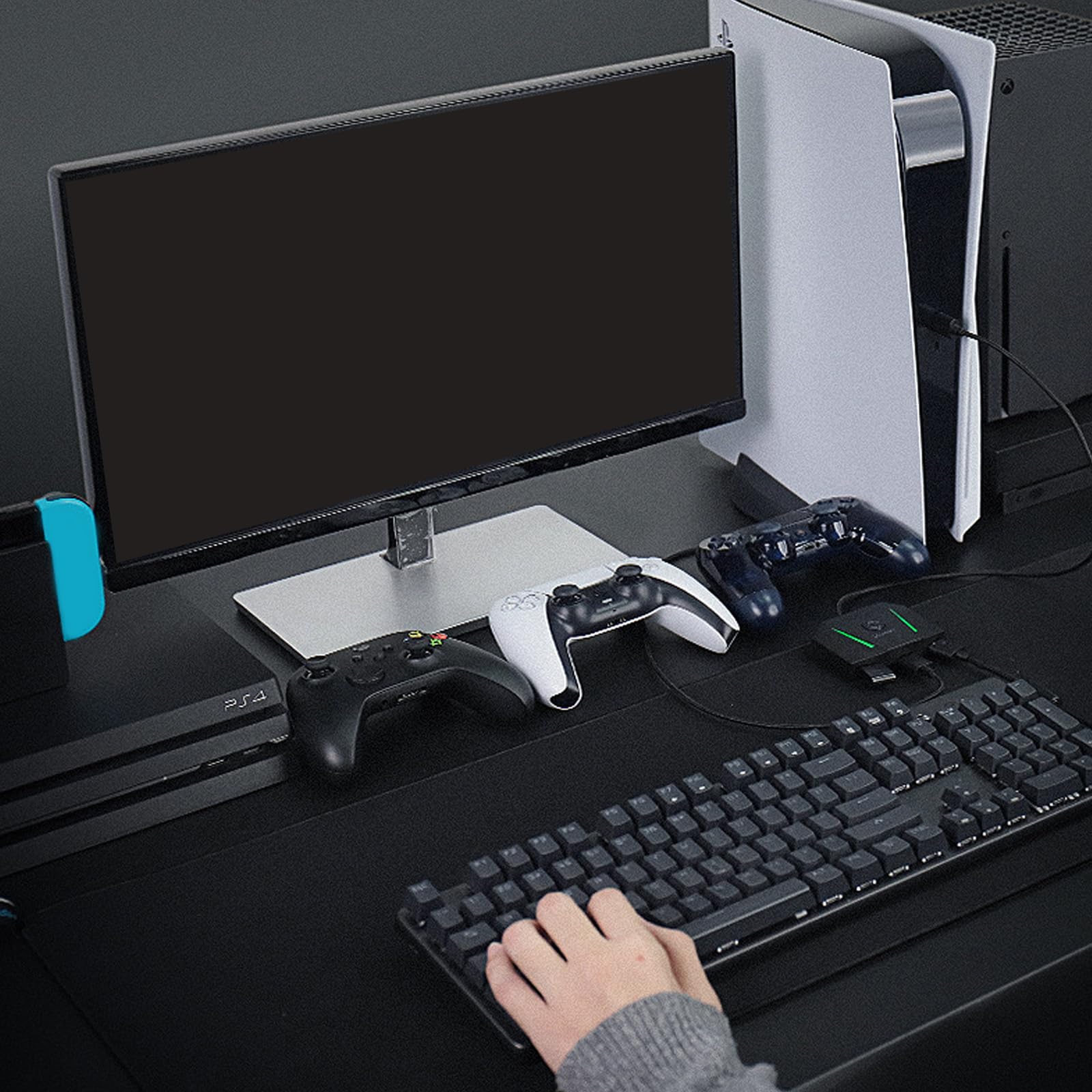 Console Intelligente Convertitore Multi Sistemi Adattatori di Gioco Plug & Play Controller di Gioco Adatto Per VX2 AimB Tastiera