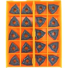 WNMG431 WNMG080404 CNC Lathe indexable Solid Carbide milling and Turning Inserts, Suitable for Machining Steel Parts  WNMG080404-PM-CR8011 20pcs