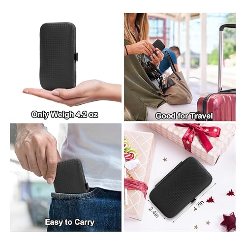 Miniatura 5 de Juego de manicura, juego de cuidado de uñas de acero inoxidable, profesional 7 en 1, herramienta de aseo para uñas encarnadas, kit de pedicura y