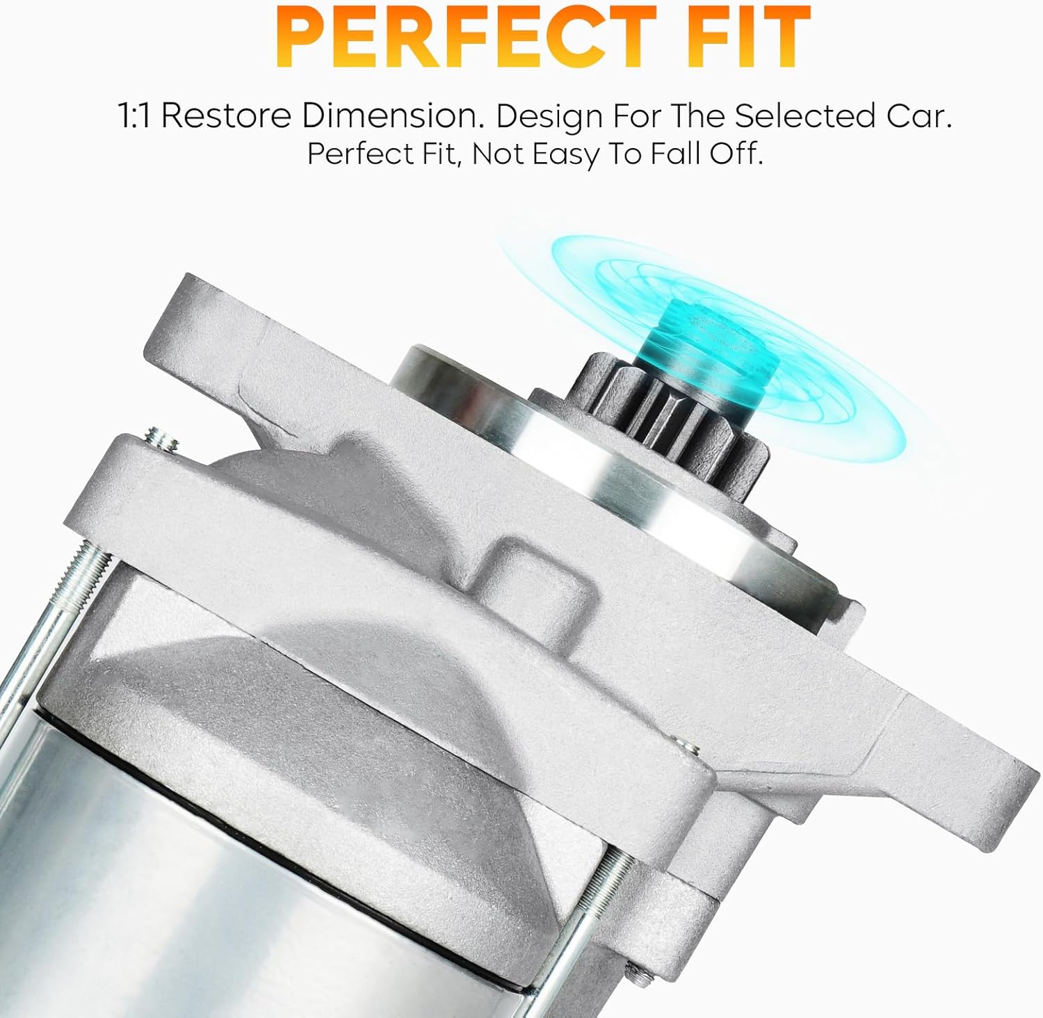 410-52353 New Starter for Toyota Lift Truck 7FG15 7FG18 7FG20 7FG23 7FG25 7FG28 7FG30 7FGCS32 6FGCU15 6FGCU18 6FGCU20 6FGCU25 6FGCU30 ND280-7002 110411 113108 228000-4390 228000-4391 STR-8006