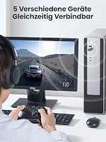 UGREEN Bluetooth 5.0 USB adapter Windows PC laptop egér billentyűzet fülhallgató 5
