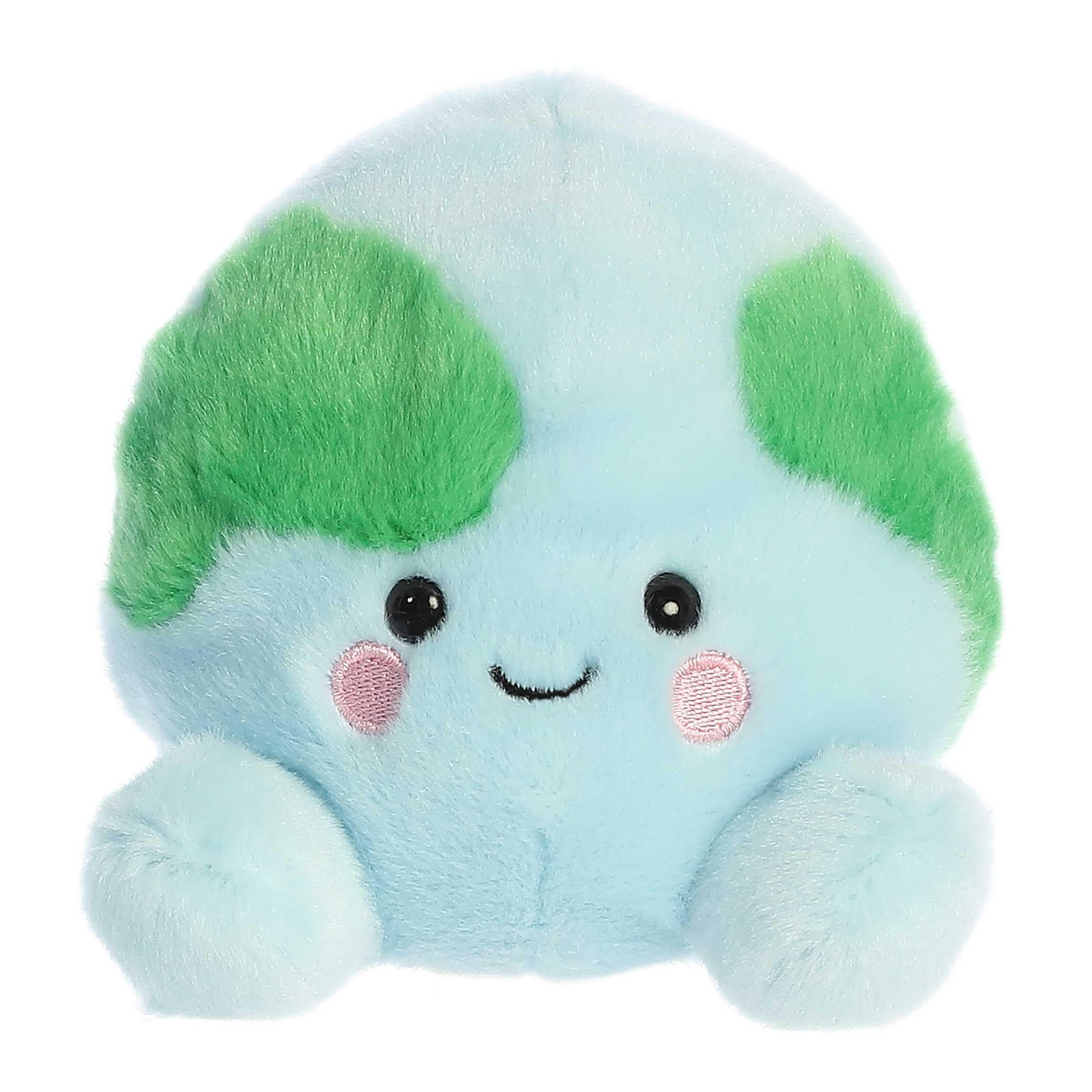 Aurora® Adorable Palm Pals™ Eve Earth™ Stuffed Animal - Fun Collectible Plush for Kids and Adult Collectors - Perfect for Decorating Rooms and Birthday Gifts - Blue 4.5 Inches