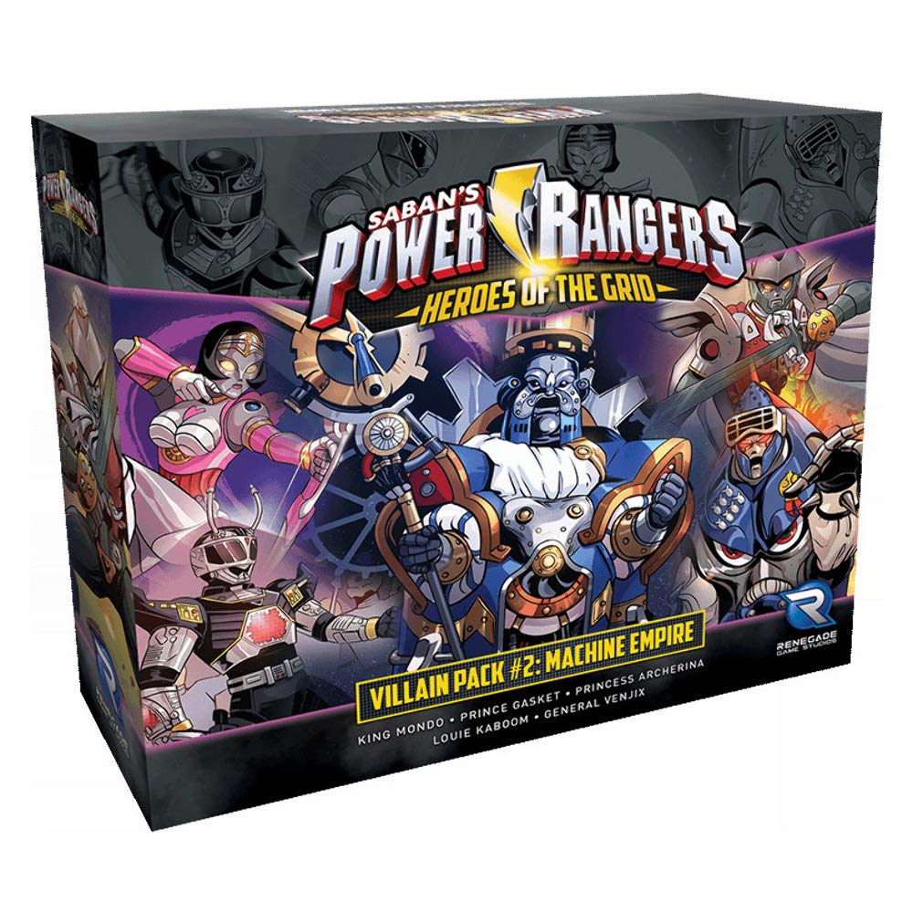 Renegade Game Studios Power Rangers: Heroes of the Grid - Villain Pack #2 - Machine Empire