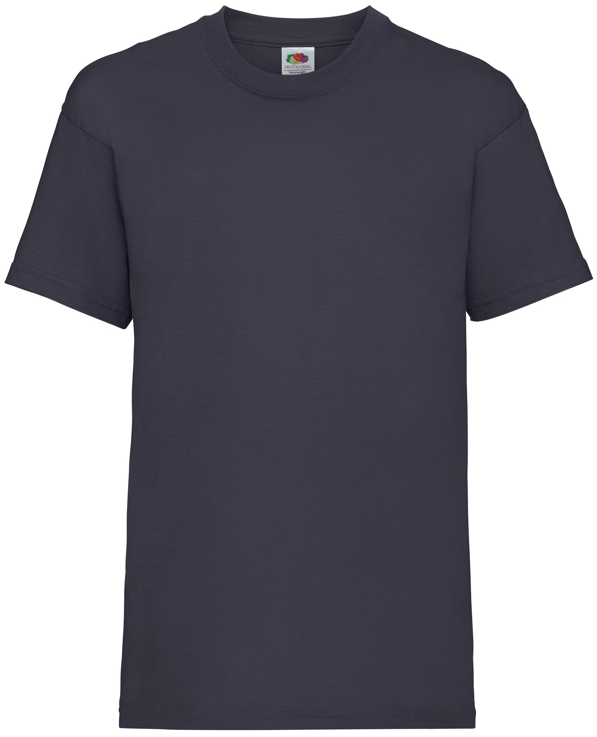 Fruit of the Loom boys' t-shirt., Boys', 61-033-0, deep navy, 104 cm