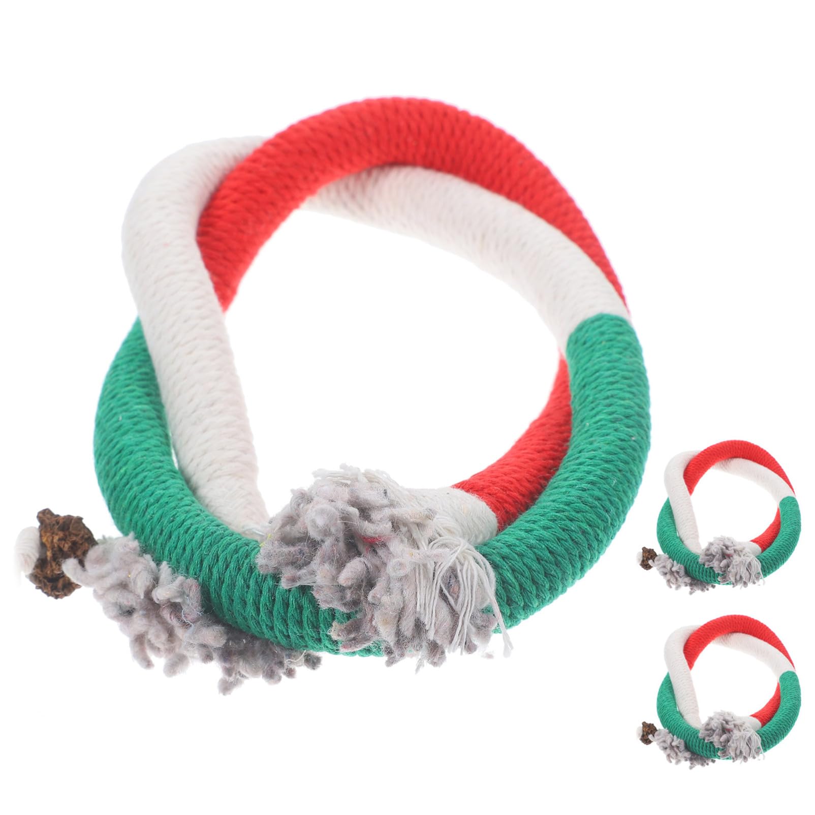 POPETPOP 12pièces Jouet Corde à Mâcher pour avec Herbe à Chat Stimule Instinct De Chasse Et Favorise