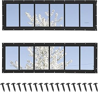 Shed Windows 2 Pack, Transom Windows 10