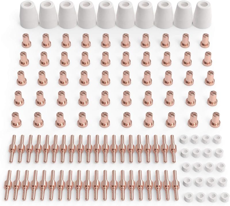 YESWELDER 110-Piece PT31 Plasma Consumables Kit for CUT-45/CUT-50