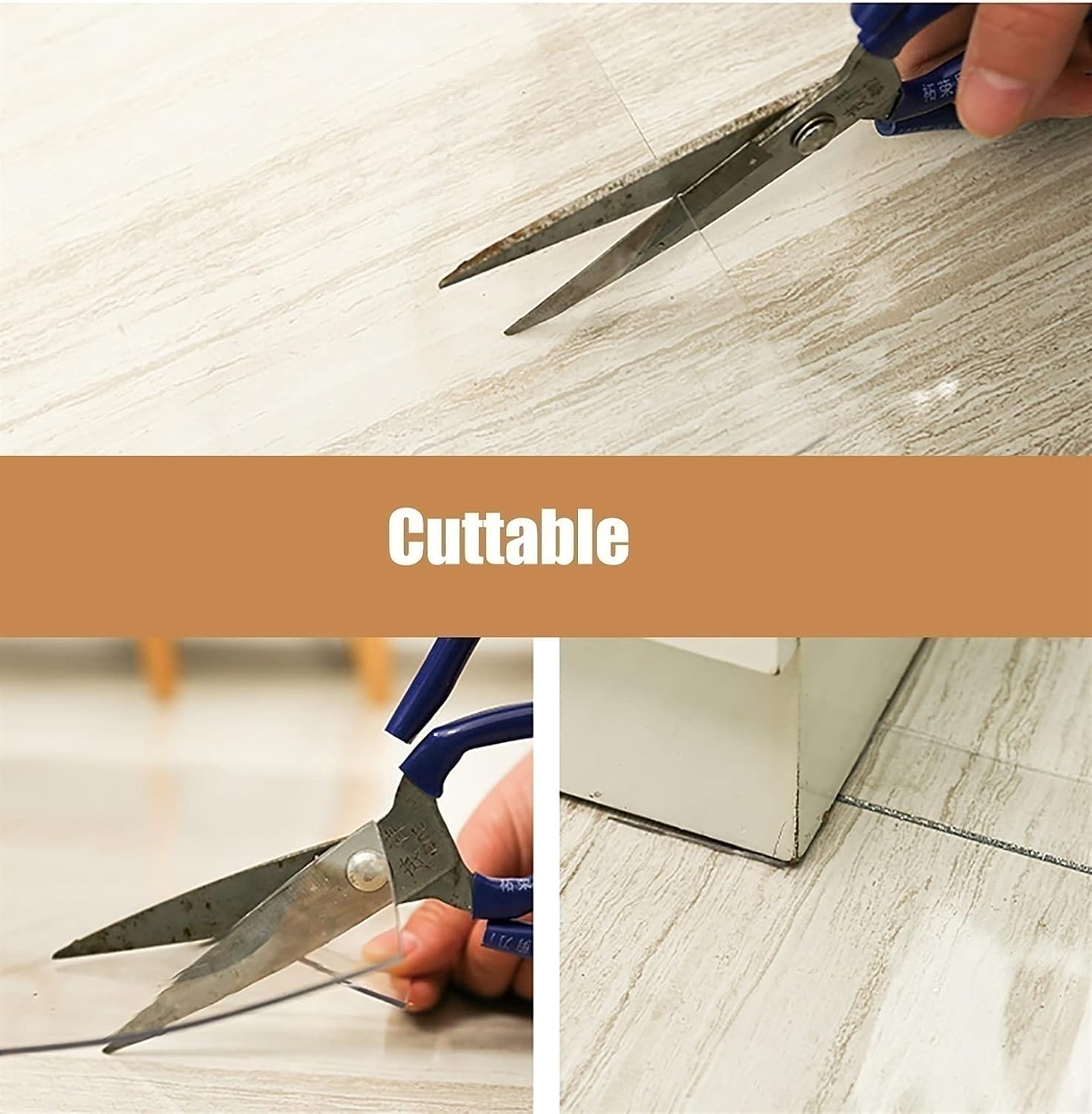 Clear Vinyl Plastic Office Chair Mat for Hardwood Floor Carpet Protector Transparent Plastic Non-Skid Waterproof Rug Runner Can be Cut (Size : 0.8x1.5m/2.6x4.9ft) (0.6x1.5m/2x4.9ft) ( 1x1.5m/3.3x4.9ft