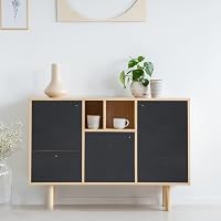 Arthome matt fekete öntapadós bútor fólia - konyha, szekrény, falburkolat 5