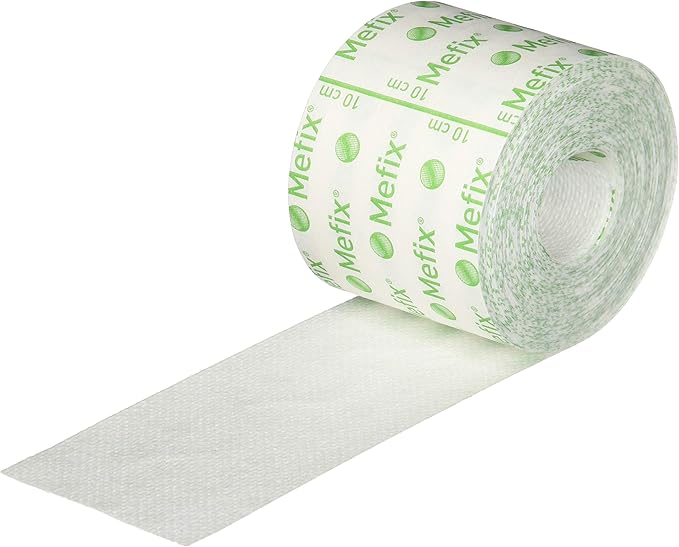 Mefix SelfAdhesive Fabric Tape, Dressing Fixation Fabric Tape, Secures Gauze, Tubes