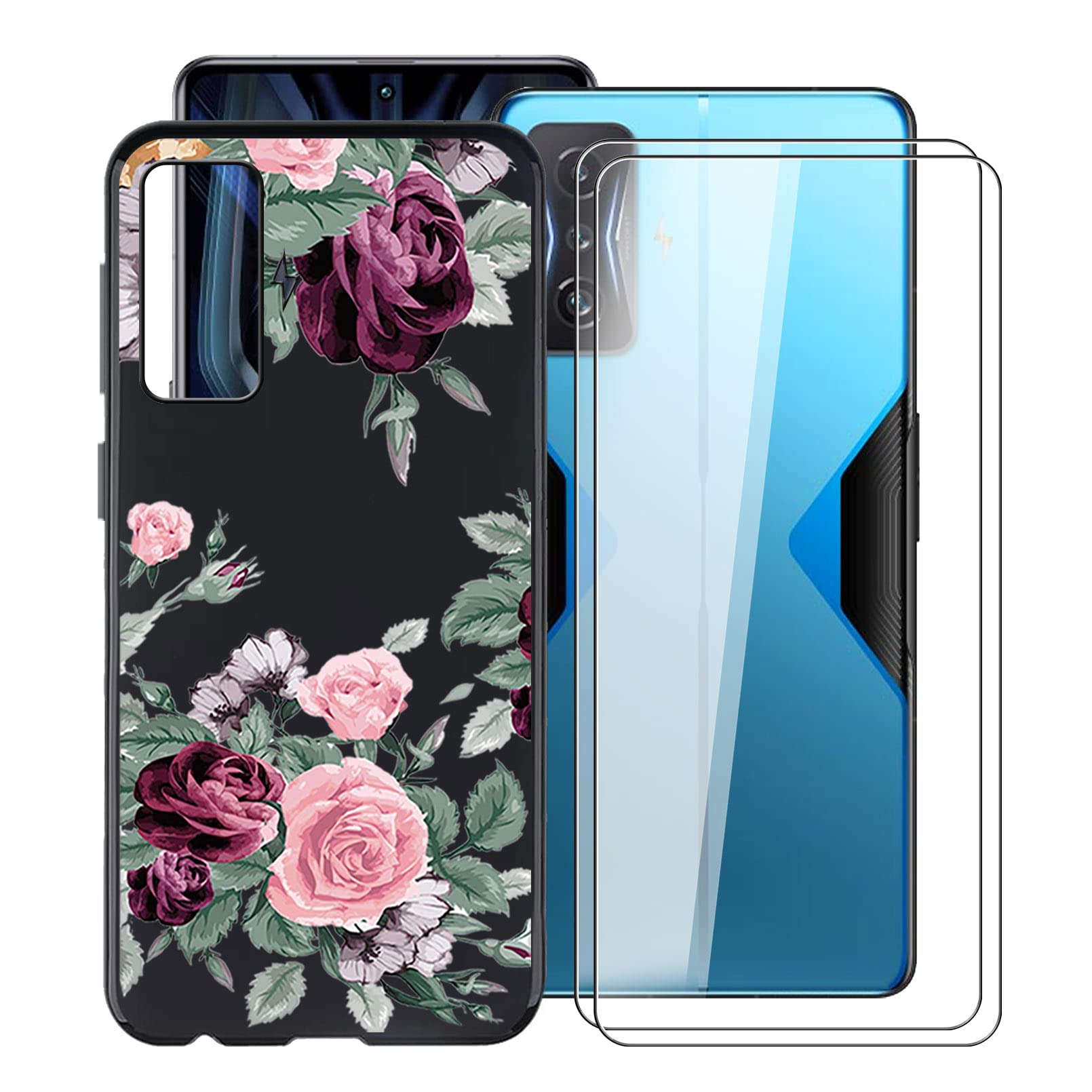 HHUAN Case for Redmi K50 Gaming (6.67