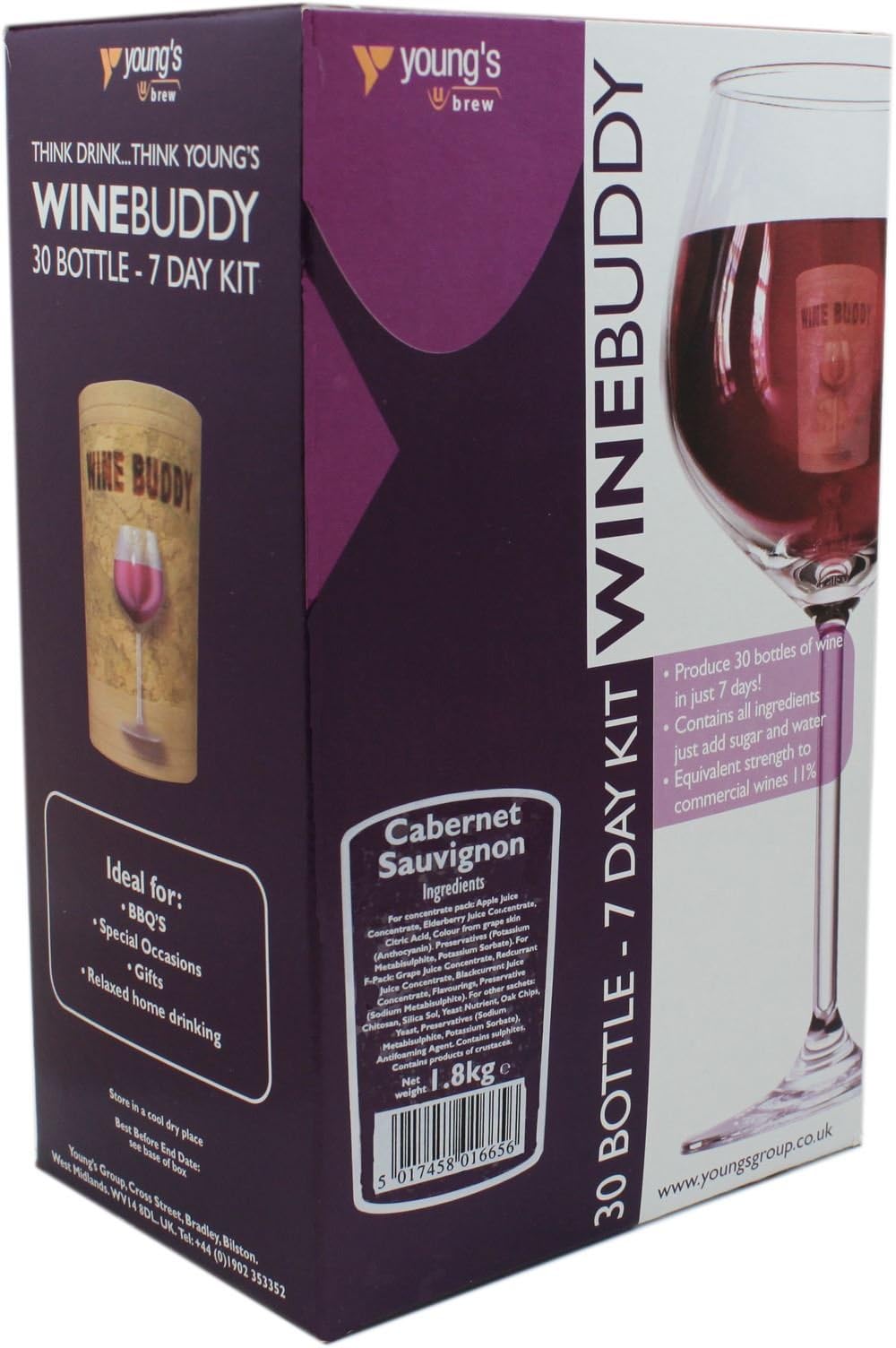 Wine Buddy - WineBuddy Cabernet Sauvignon 30b Kit