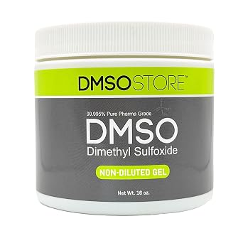 DMSO Gel 16 oz, Pure 99.995%, Non-diluted, Low Odor, Dimethyl Sulfoxide,