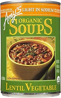 Amy's Lentil Vegetable Soup, Low Salt, 14.5 oz - coolthings.us