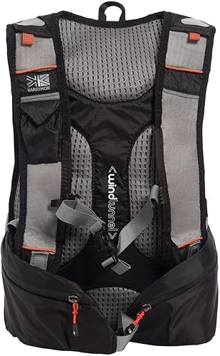 Karrimor カリマー X-Lite ラン バックパック ブラック 15L Karrimor X Lite 15L Running Back Pack Travel Luggage