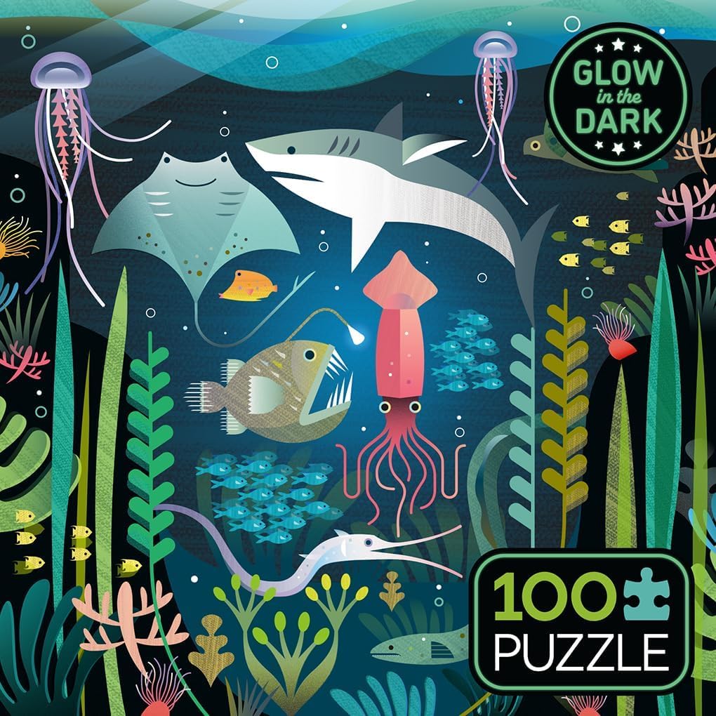 Ceaco Ocean Glow Jigsaw Puzzle, Multi