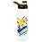Silver Buffalo Pokmon Skate Graffiti Electrifying Pikachu Water Bottle with Screw-On Lid, 28 Ounces