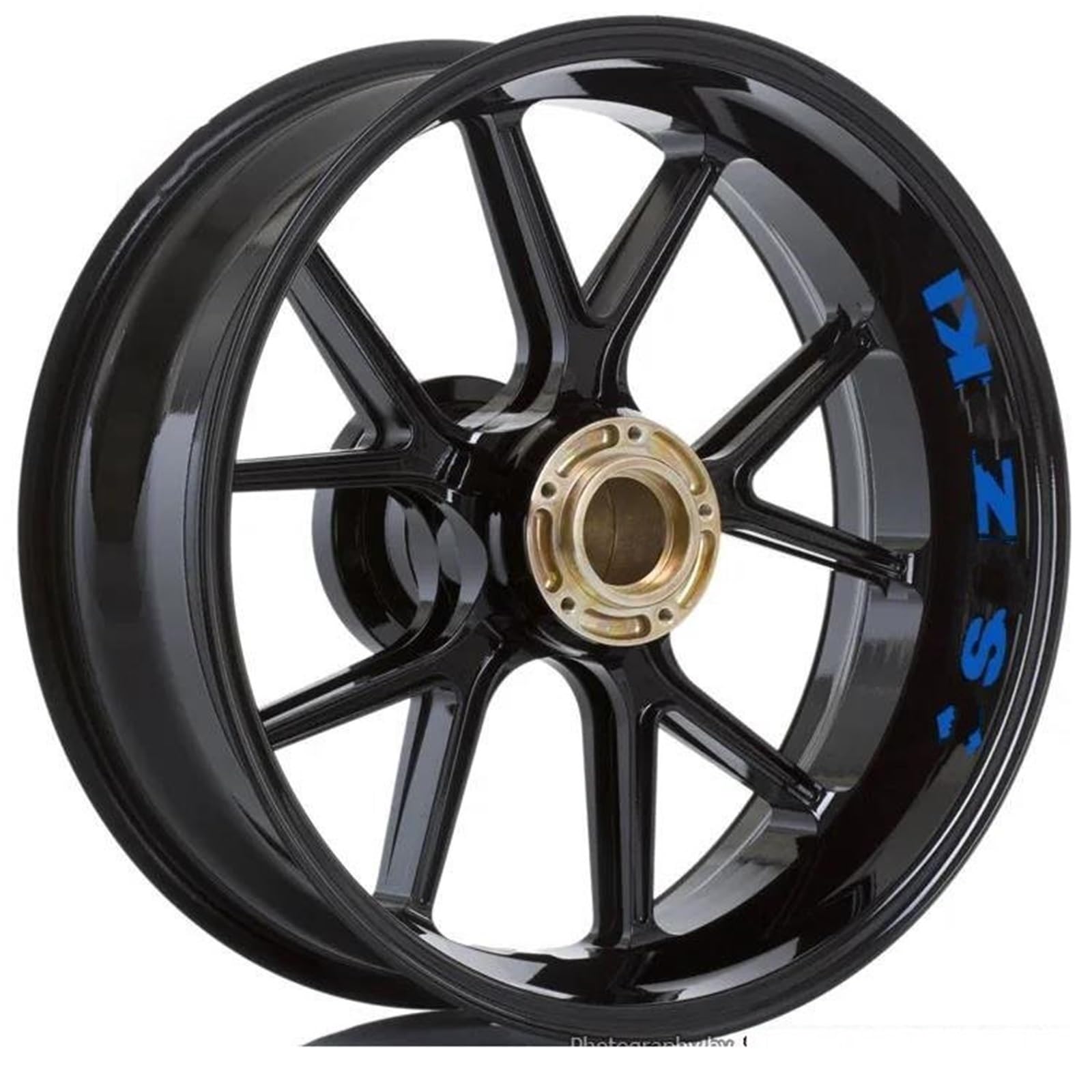 for Suzuki GSXR GSX-R1000 750 600 GSXS GSX-S1000 GSX1300R V-Strom SV1000 650 Wheel Reflective Motorbike Rim Sticker Decorative(Color1)