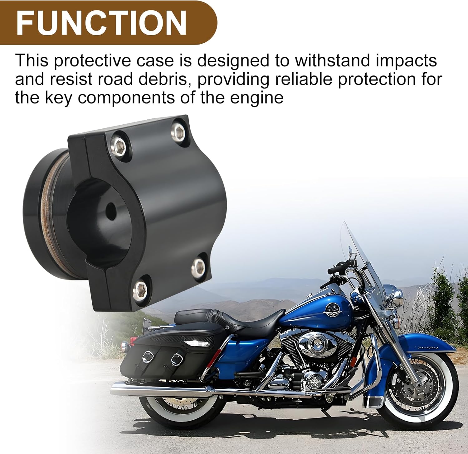 Front Motor Mounts,Aluminium Materials,Providing Reliable Protection for Dyna Case Saver Models 1991- 2017