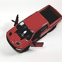 Vista 3 de KiNSMART - 2019 Dodge Ram 1500 Pickup 1:46 O Escala 5" Die Cast Metal Modelo Toy Truck Rojo