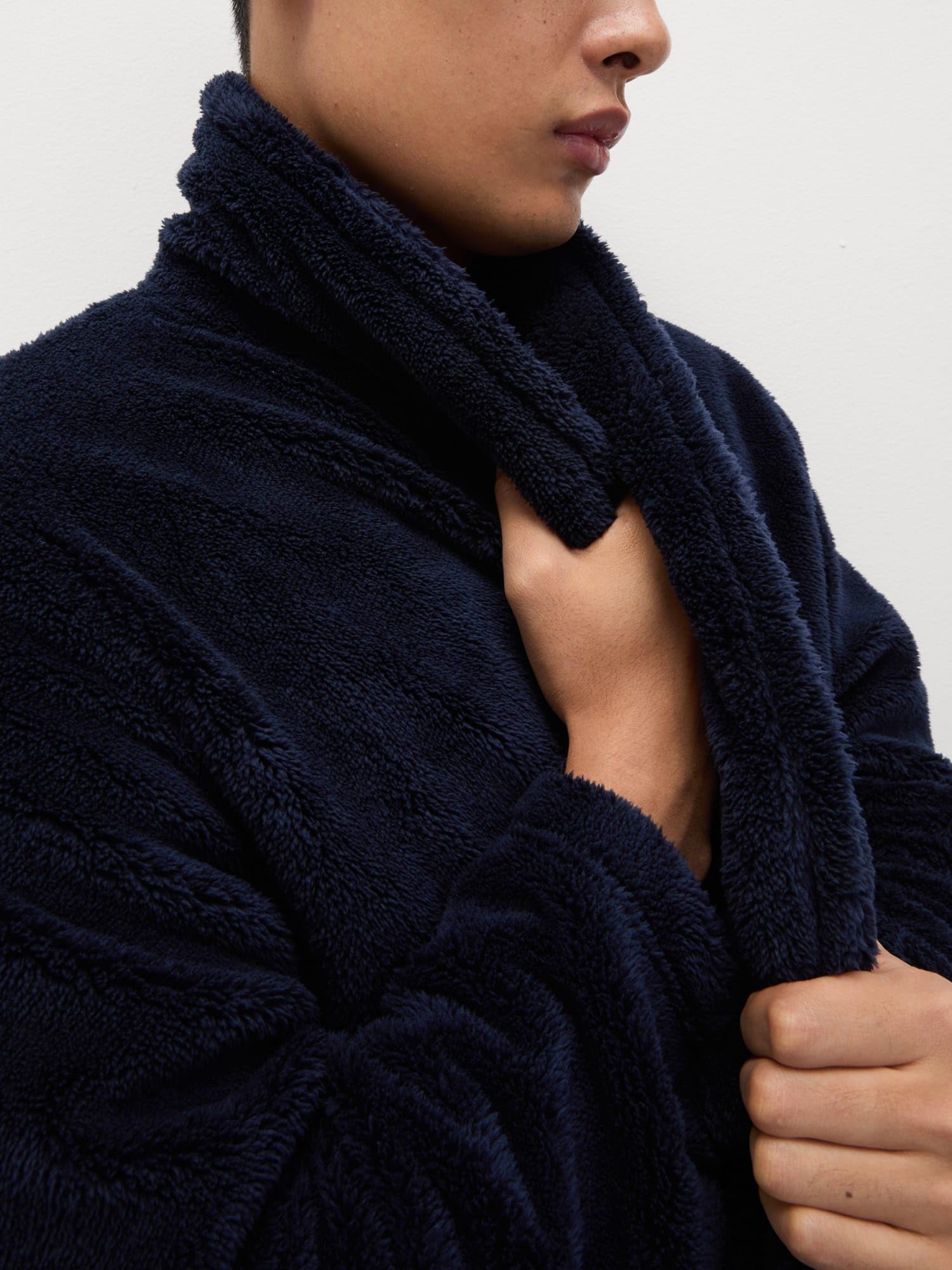 Marks & Spencer Bata de Forro Polar Súper Suave para Hombre