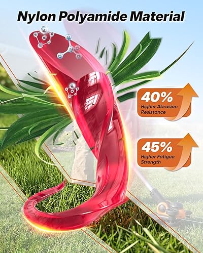 Miniatura 3 de Eventronic Paquete de 15 WA0010 Bobinas de Línea de Recortadora de Repuesto Compatible con Worx, Repuestos de Línea de Recortadora de 0.065 pulgadas